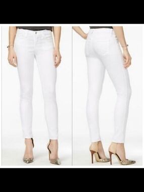 Flying Monkey White Skinny Jeans for Women